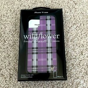 Plaid wildflower iphone 11 case!
